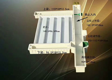 Китай Пластиковая конкретная панель загородки отливает ровное поверхностное высокопрочное сопротивление в форму ссадины поставщик